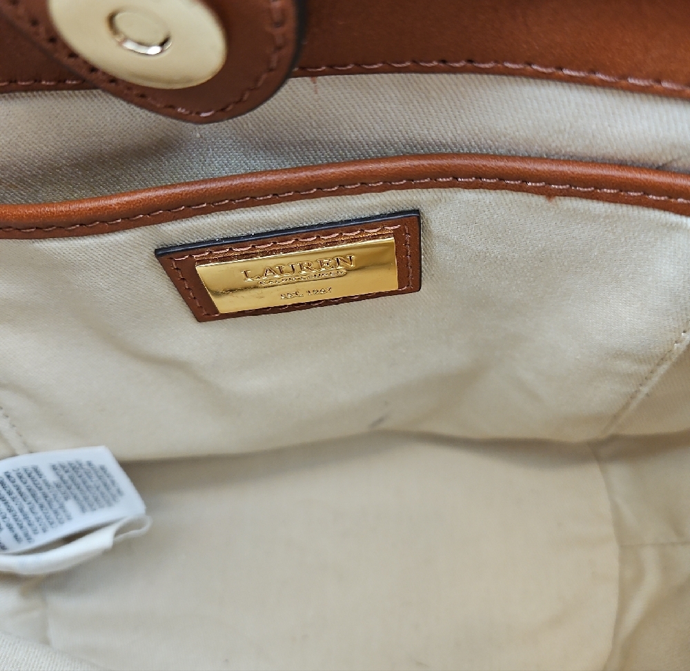 Ralph Lauren Leopard-Print Drawstring Bucket Bag … - image 6